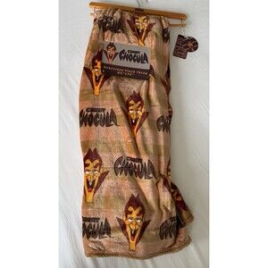 Count Chocula Oversized Plush Throw Blanket 60x70 Retro Cereal Halloween